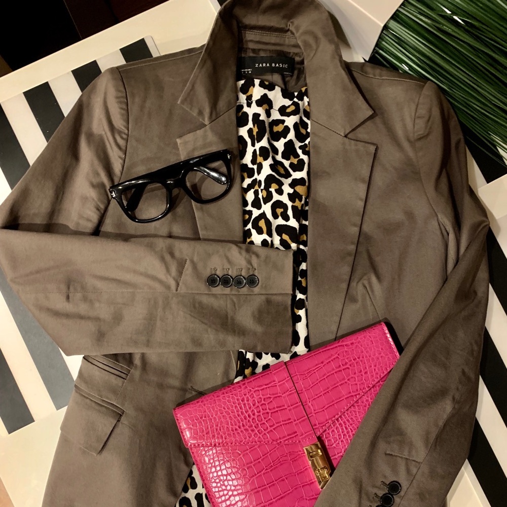 Zara Cotton Blazer